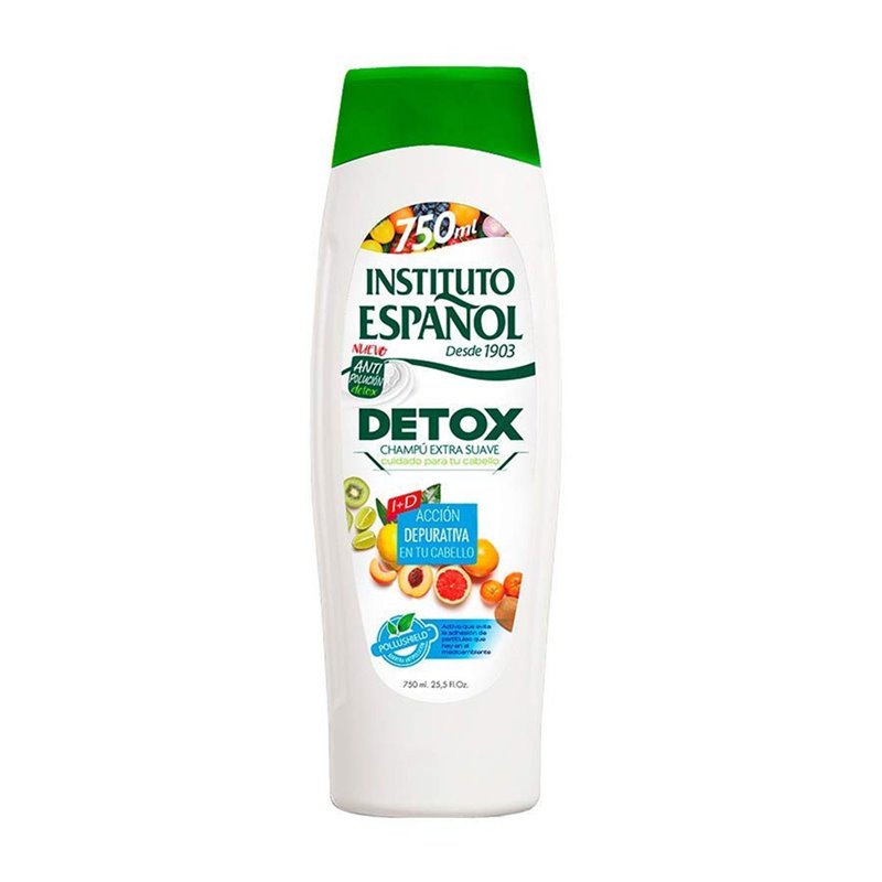 INSTITUTO ESPAÑOL DETOX CHAMPU EXTRA-SUAVE 750MLMUJER