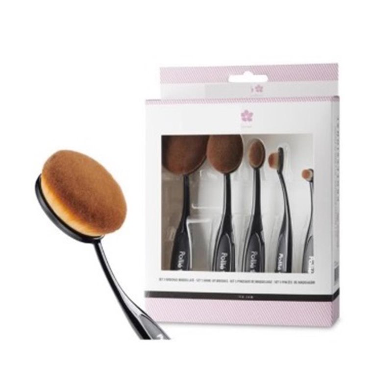 EUROSTIL MAQUILLAJE SET 5 CEPILLOS 5UN;UNISEX