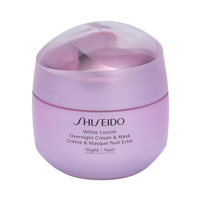 SHISEIDO WHITE LUCENT OVERNIGHT CREAM & MASK 75ML;HOMBRE