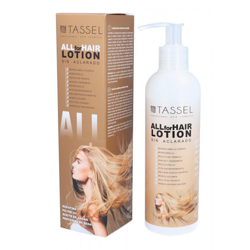 EUROSTIL ALL FOR HAIR LOCION SIN ACLARADO KERATINA ACEITE ARGAN 250ML;MUJER