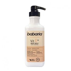 BABARIA VIT E+ BODY MILK VEGAN PIEL SECA 500ML;UNISEX