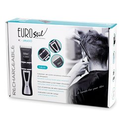 EUROSTIL ELECTRICA K3600 CERAMICO RECARGABLE MAQUINA CORTAPELO CABELLO NEGRO NEGRO 5W 1UN;UNISEX