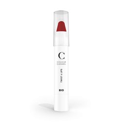 COULEUR CARAMEL TWIST&LIPS BARRA DE LABIOS 407 GLOSSY RED 1UNMUJER