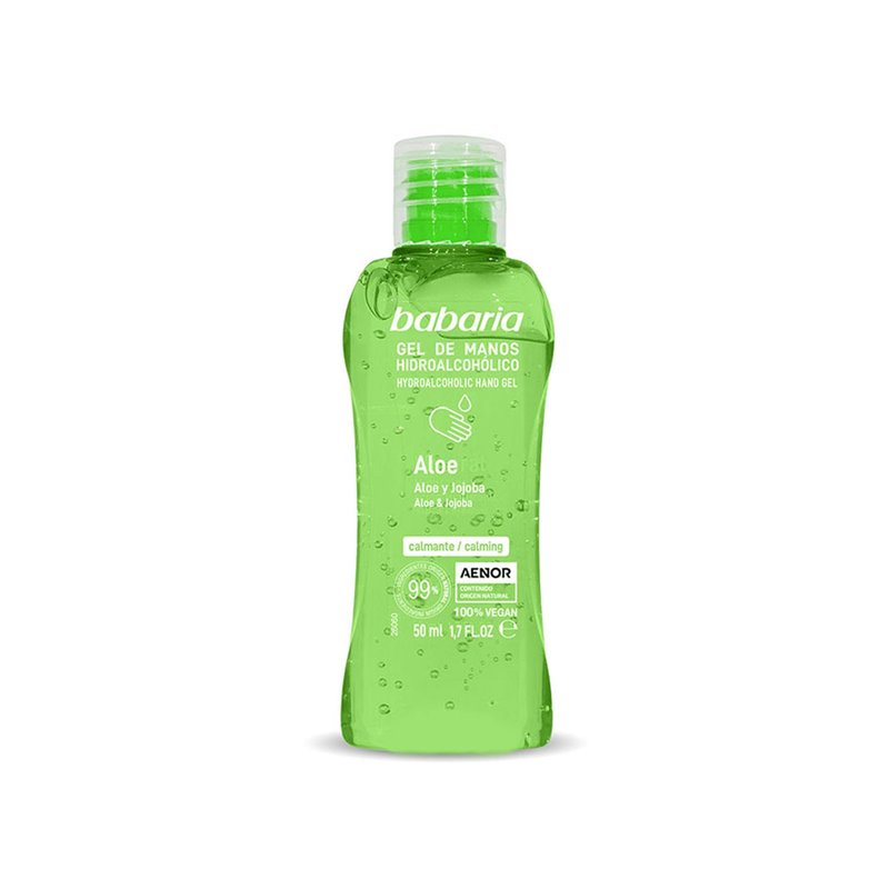 BABARIA ALOE GEL DE MANOS HIDRO-ALCOHOLICO 50MLUNISEX