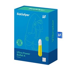 SATISFYER ULTRA POWER BULLET 4 VIBRADOR AMARILLO 1UN;MUJER