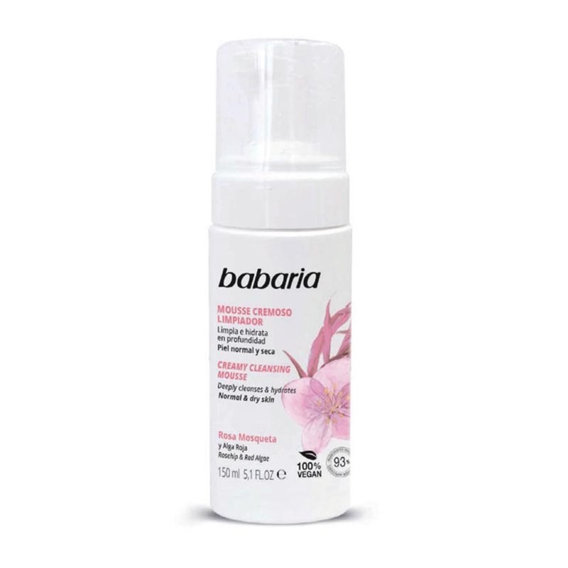 BABARIA ROSA MOSQUETA LIMPIADOR FACIAL CREMOSO 150MLMUJER