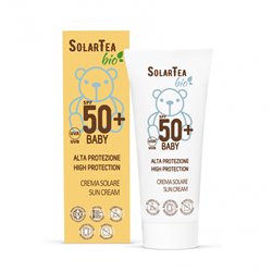 BEMA SOLARTEA BIO CREMA SOLAR BEBE SPF50+ 100UN;MUJER