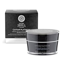 NATURA SIBERICA CAVIAR PLATINUM CREMA DE NOCHE INTENSIVE REJUVENATING 50ML;MUJER