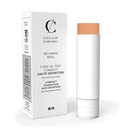 COULEUR CARAMEL SEMI-POWDER BARRA DE LABIOS BASE Nº12 BEIGE CLAIR RECARGA RECARGA 1UN;MUJER