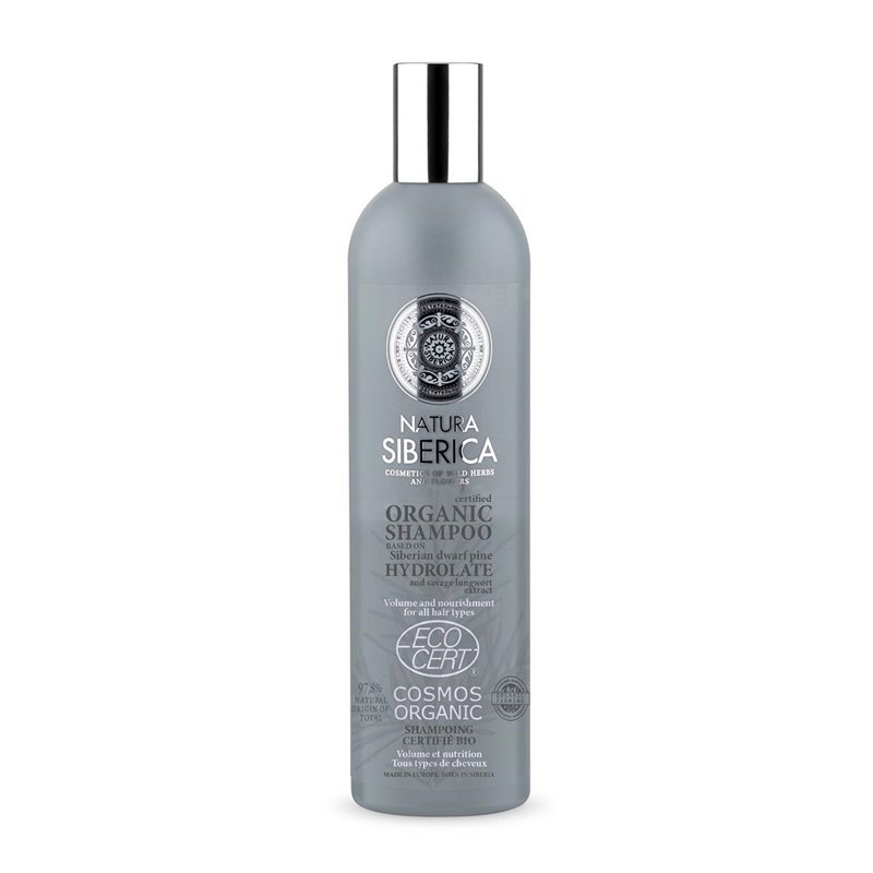 NATURA SIBERICA CHAMPU VOLUMEN NUTRICION 400ML;MUJER