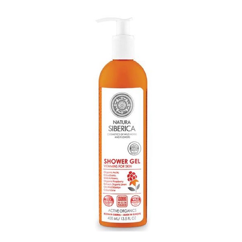 NATURA SIBERICA VITAMINS FOR SKIN GEL DE BAÑO 400ML;UNISEX