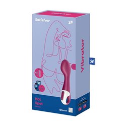 SATISFYER HOT SPOT VIBRATOR EFECTO CALOR CON APP 1UN;MUJER