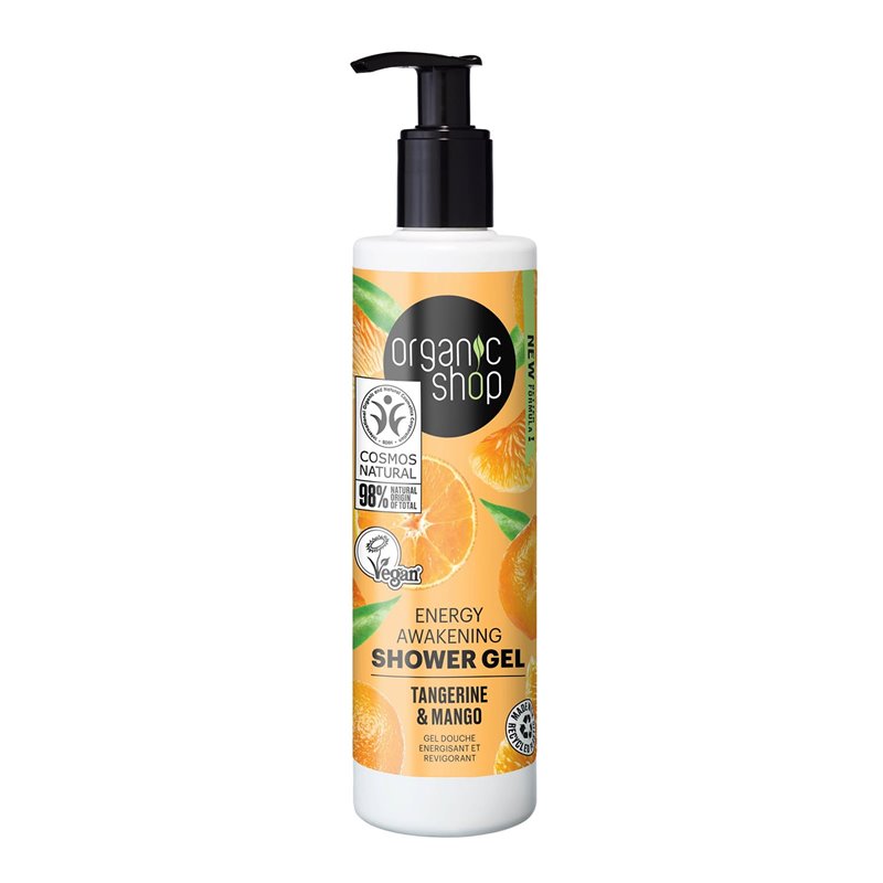 ORGANIC SHOP TANGERINE ENERGY GEL DE BAÑO AWAKENING 200ML;MUJER