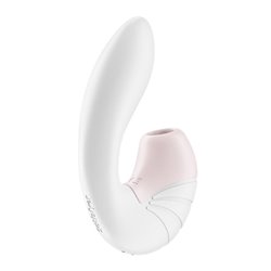 SATISFYER SUPERNOVA ESTIMULADOR Y VIBRADOR DE AIRE BLANCO TESTER 1UN;MUJER