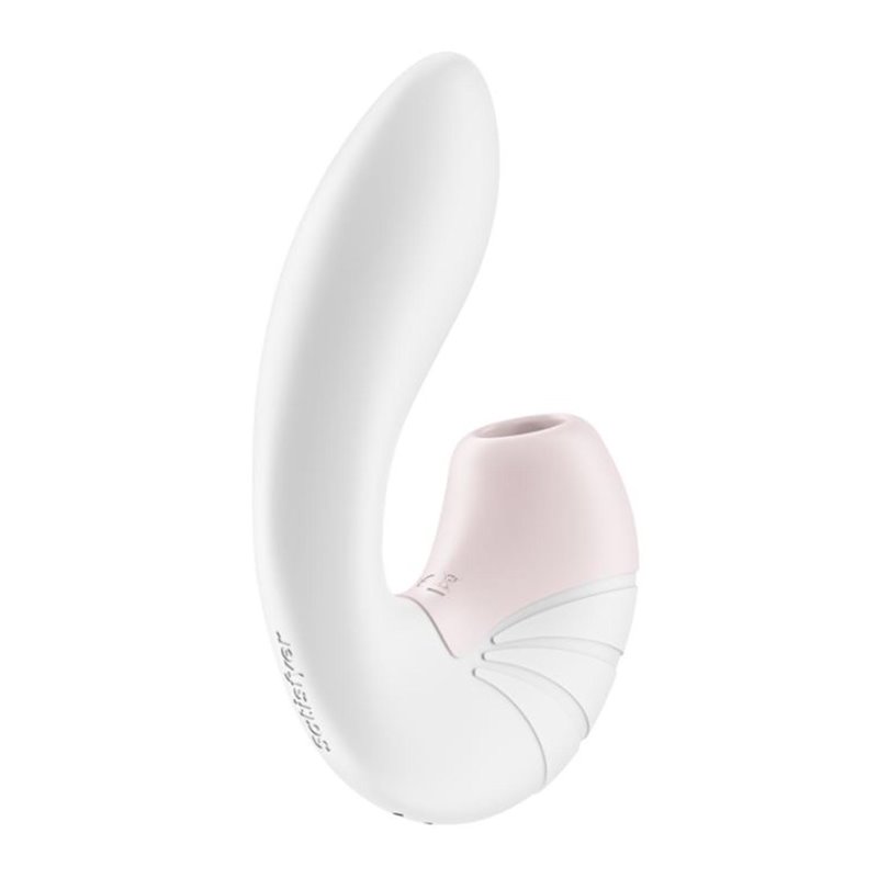 SATISFYER SUPERNOVA ESTIMULADOR Y VIBRADOR DE AIRE BLANCO TESTER 1UNMUJER