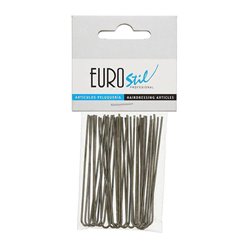 EUROSTIL CABELLO HORQUILLAS PARA MOÑO 65MM BRONCE 20UN;MUJER