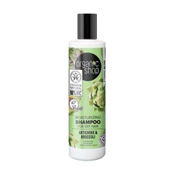 ORGANIC SHOP ARTICHOKE MOISTURIZING CHAMPU CABELLO SECO 280ML;MUJER