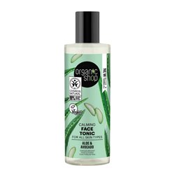 ORGANIC SHOP ALOE TONICO FACIAL CALMANTE 150ML;MUJER