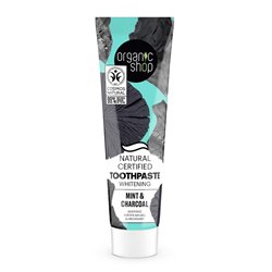 ORGANIC SHOP MINT DENTIFRICO BLANQUEADOR 100GRMUJER