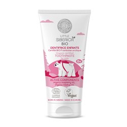 NATURA SIBERICA LITTLE DENTIFRICO NIÑOS FRAMBUESA BIO 60GR;MUJER