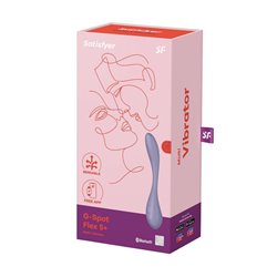 SATISFYER G-SPOT FLEX 5+ MULTI-VIBRADOR LILAC 1UN;MUJER