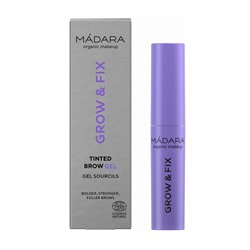 MADARA GROW&FIX TINTED BROW GEL 04 ASH BROWN 1UN;MUJER