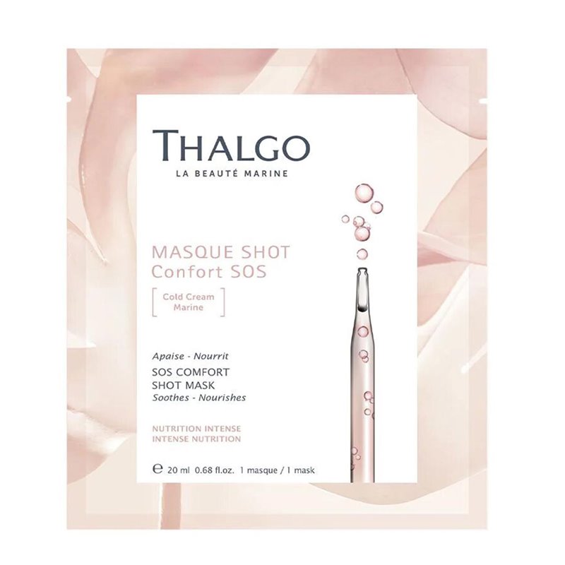 THALGO SOS COMFORT TRATAMIENTO UNIDOSIS SHOT MASK 20ML;MUJER