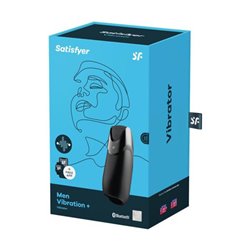 SATISFYER MEN VIBRATION+ NEGRO NEGRO 1UNHOMBRE