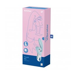 SATISFYER TOUCH ME VIBRADOR BLUE AQUAMARINE 1UN;MUJER