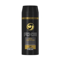 AXE GOLD TEMPTATION DESODORANTE 150ML VAPORIZADORHOMBRE