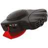 autoventilator 12 Volt 19 cm black / red