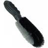 wheel brush 27 cm plastic black / gray