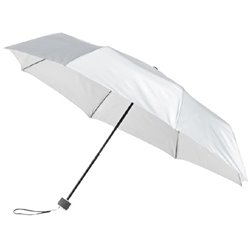 Foldable Umbrella Reflective Ø 95 cm Light Gray