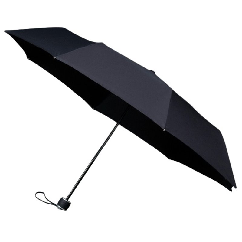 Foldable Umbrella with Hand Opening Ø 100 cm Black