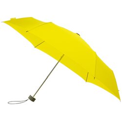 Foldable Umbrella with Hand Opening Ø 90 cm Yellow