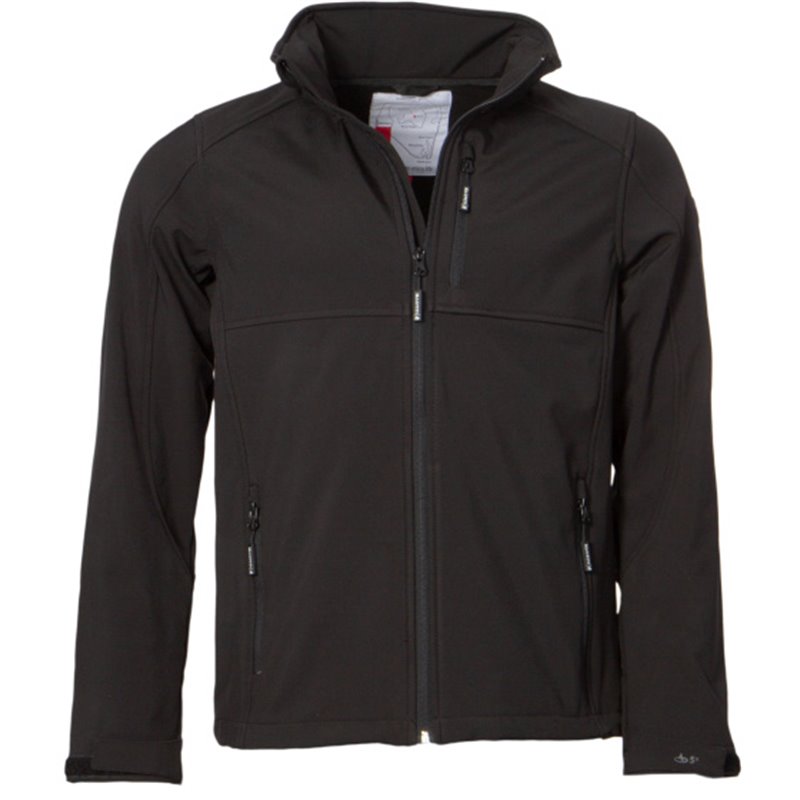 Marlon softshell jacket men black size L