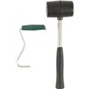 Hammer with Herring Puller 28 cm Rubber/RS Black