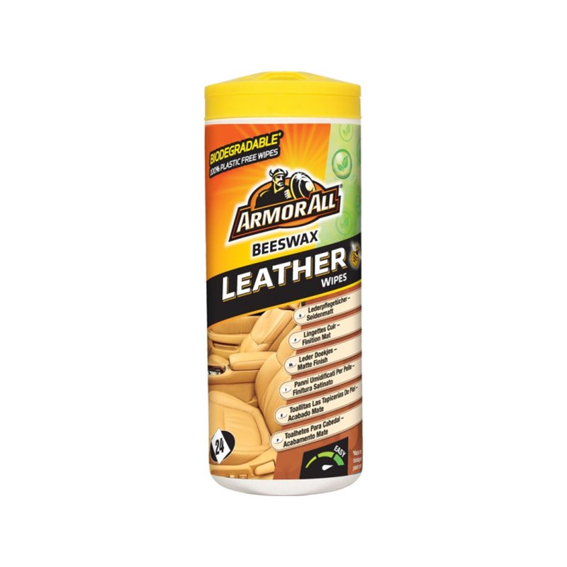 cleaning cloths leather 22,3 cm white 24 pieces