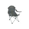 Alicante Collapsible & Adjustable Camping Chair Dark Gray