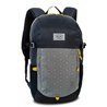 backpack men 15 liter 47 x 25 cm textile black/yellow