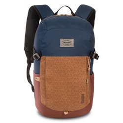 rucksack men 15 litres 47 x 25 cm textile blue/red