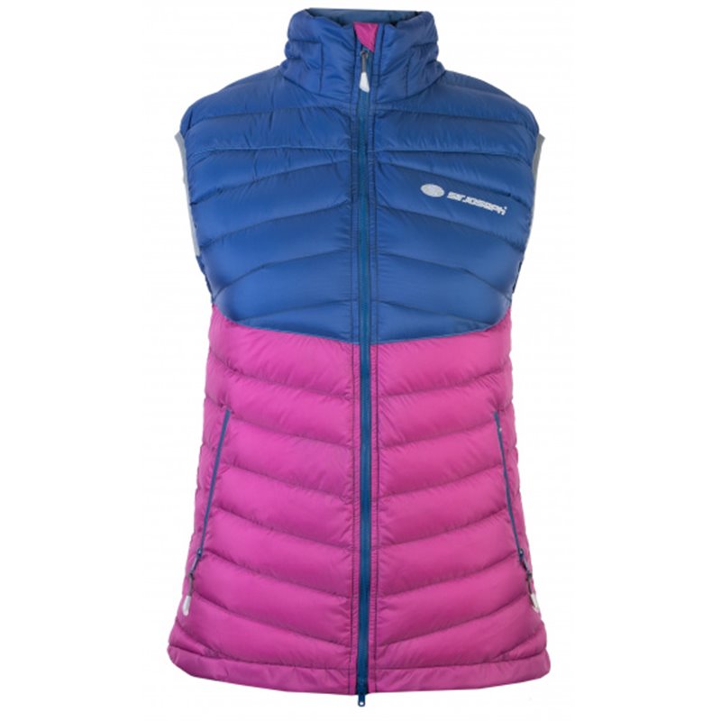 bodywarmer Atol ladies polyester blue/pink size S