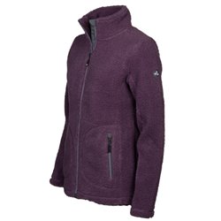 Lorne Sherpa Fleece jacket ladies purple size S