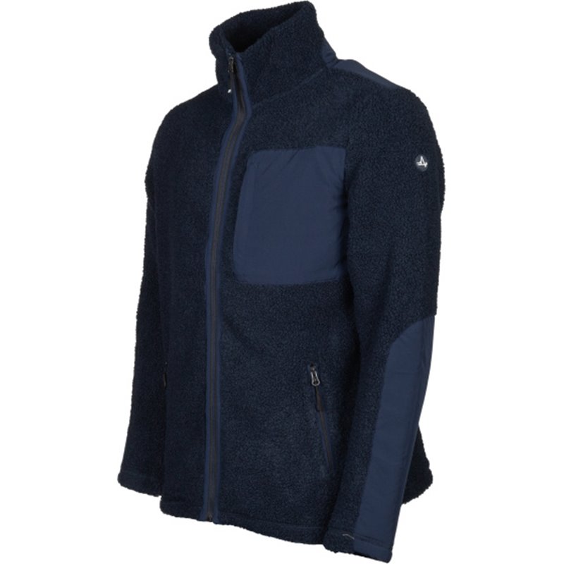 Artic Sherpa Fleece Jacket men's blue size XL