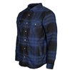 Jervis Padded Flannel Shirt men's blue/black size M