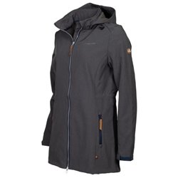 Kya softshell parka ladies dark gray size M