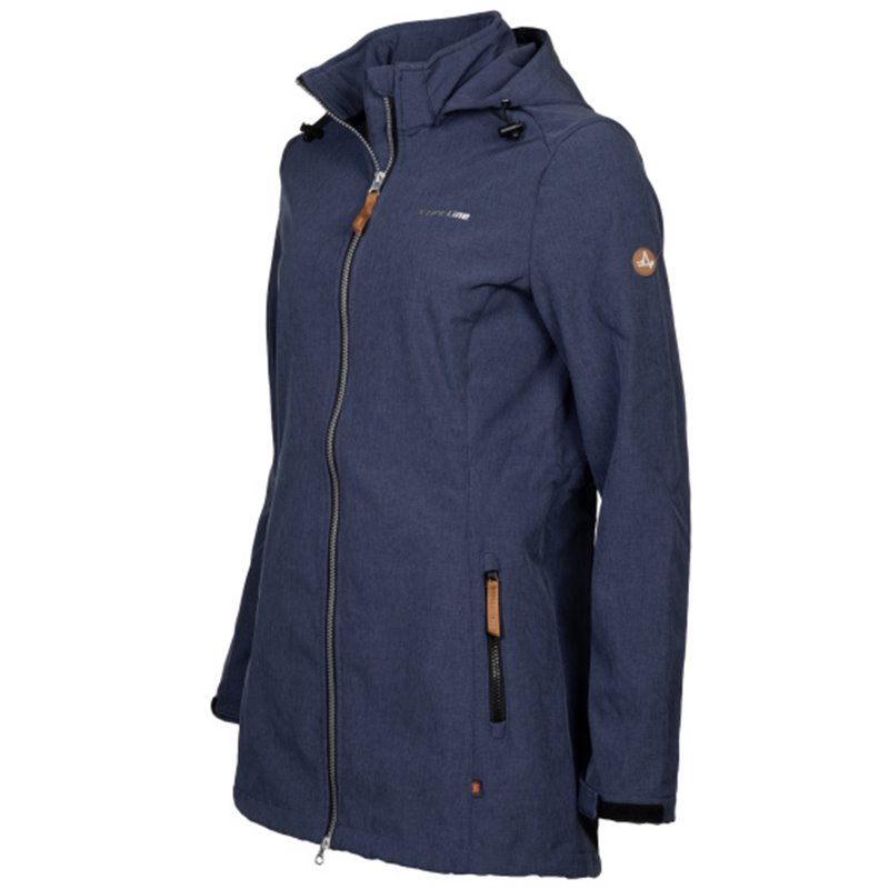 Kya softshell parka ladies dark blue size 4XL