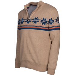 Antoine Norwegian sweater men sand color size M