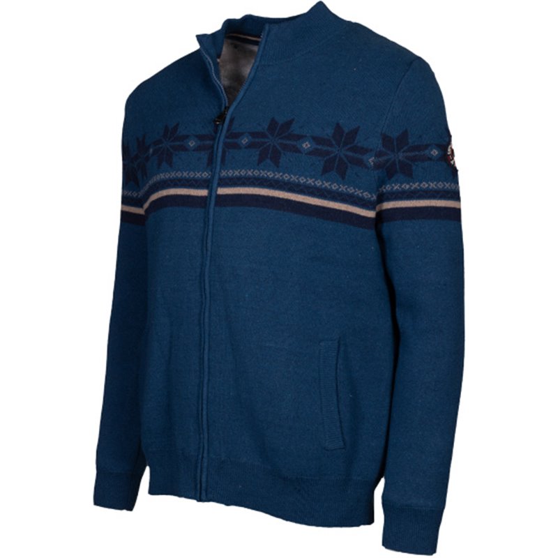 Antoine Norwegian sweater men dark blue size L