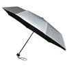 Foldable Umbrella with Hand Opening Ø 100 cm Silver